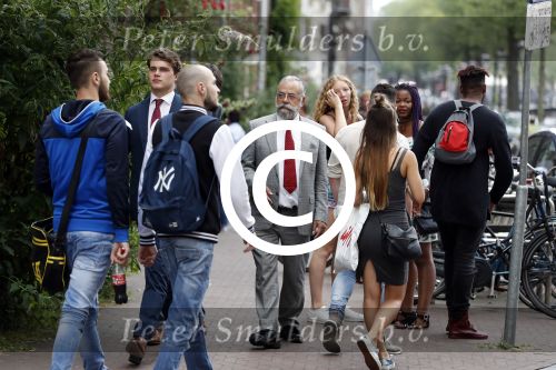 Amsterdam 6 juli 2017 
Oscar Hammerstein op straat in Amsterdam.