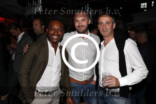 Rotterdam 31 augustus 2017
Life after Football met Giovanni v Bronkhorst bij de harbour Club in Rotterdam. Regi Blinker en Patrick Smit