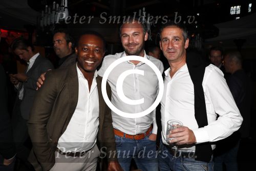Rotterdam 31 augustus 2017
Life after Football met Giovanni v Bronkhorst bij de harbour Club in Rotterdam. Regi Blinker en Patrick Smit