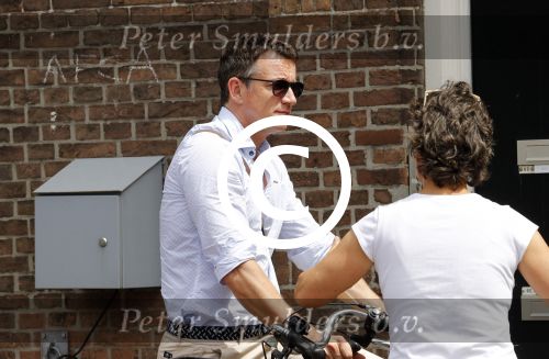 Amsterdam 5 juli 2017
Henry van Loon op terrasPaul Groot op de fiets in Amsterdam