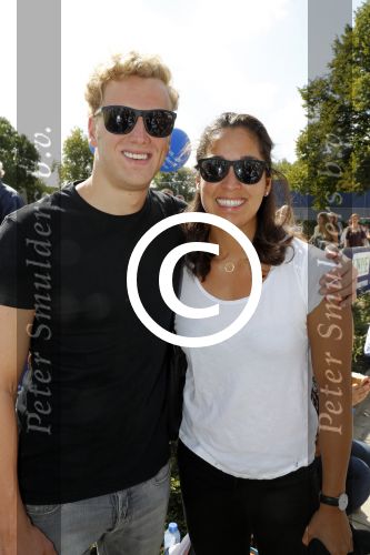 Amsterdam 3 september 2017  
ALS Cityswim in de amsterdamse grachten. Ferry Weertman en Ranomi Kromowidjojo