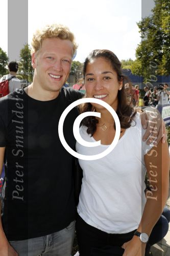 Amsterdam 3 september 2017  
ALS Cityswim in de amsterdamse grachten. Ferry Weertman en Ranomi Kromowidjojo