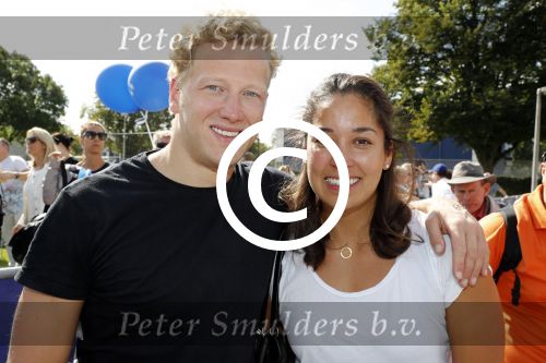 Amsterdam 3 september 2017  
ALS Cityswim in de amsterdamse grachten. Ferry Weertman en Ranomi Kromowidjojo