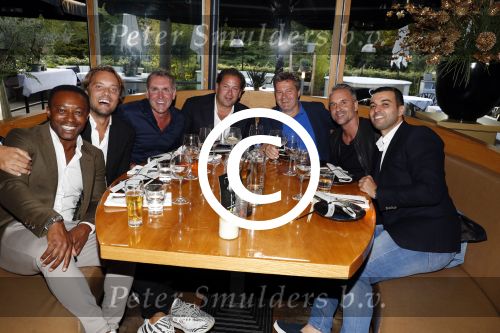 Rotterdam 31 augustus 2017
Life after Football met Giovanni v Bronkhorst bij de harbour Club in Rotterdam. Regi Blinker Bas Smit Robin Bravenboer Eric Kuster en Soufian Asafiati