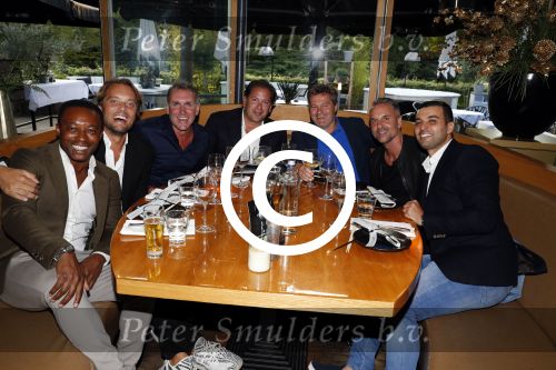Rotterdam 31 augustus 2017
Life after Football met Giovanni v Bronkhorst bij de harbour Club in Rotterdam. Regi Blinker Bas Smit Robin Bravenboer Eric Kuster en Soufian Asafiati