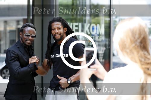 Rotterdam 6 augustus 2017
Regilio Tuur met zijn moeder in Rotterdam