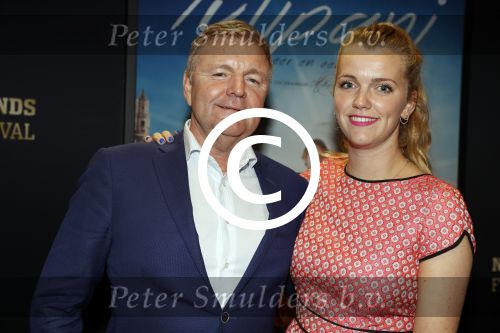 Utrecht 20 september 2017
Premiere Tulipani van Mike van Diem tijdens de filmdagen Utrecht. Rene Mioch met dochter
