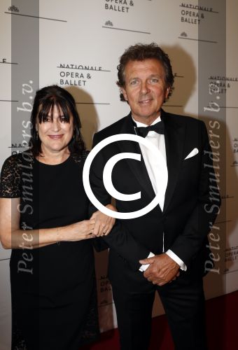 Amsterdam 11 september 2017 
Premiere Nationa Ballet in de stopera. Robert ten Brink m et vrouw Roos