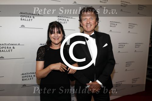 Amsterdam 11 september 2017 
Premiere Nationa Ballet in de stopera. Robert ten Brink m et vrouw Roos