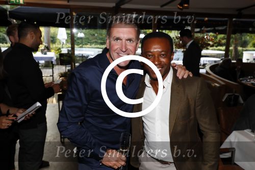 Rotterdam 31 augustus 2017
Life after Football met Giovanni v Bronkhorst bij de harbour Club in Rotterdam. Robin Bravenboer en Regi Blinker