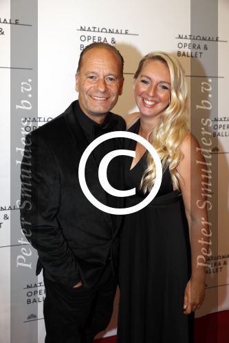 Amsterdam 11 september 2017 
Premiere Nationa Ballet in de stopera. Ron Boszhard met vriendin