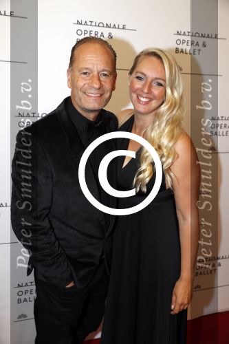 Amsterdam 11 september 2017 
Premiere Nationa Ballet in de stopera. Ron Boszhard met vriendin