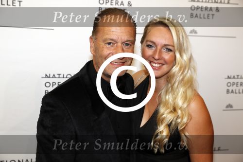 Amsterdam 11 september 2017 
Premiere Nationa Ballet in de stopera. Ron Boszhard met vriendin