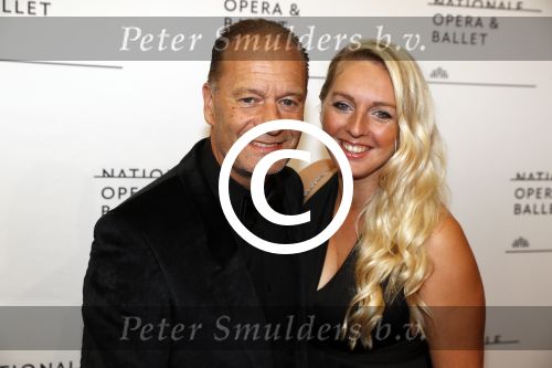 Amsterdam 11 september 2017 
Premiere Nationa Ballet in de stopera. Ron Boszhard met vriendin