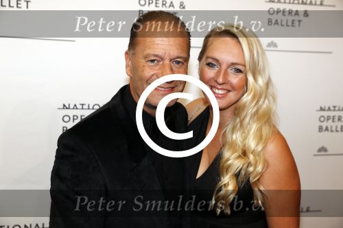 Amsterdam 11 september 2017 
Premiere Nationa Ballet in de stopera. Ron Boszhard met vriendin