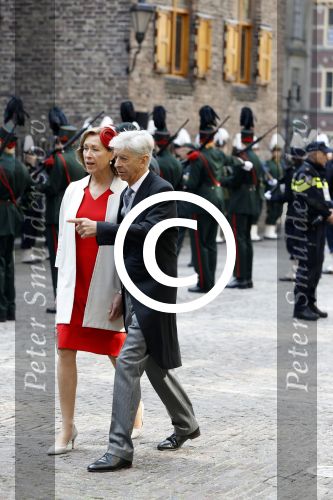 Den Haag, 19 September 2017
Prinsjesdag 2017
Ronald Plasterk met partner