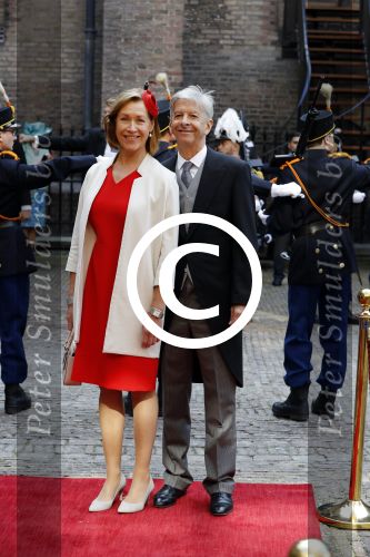 Den Haag, 19 September 2017
Prinsjesdag 2017
Ronald Plasterk met partner