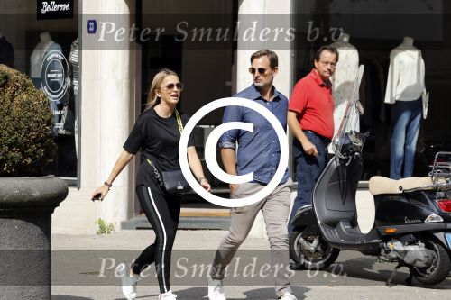 Amsterdam 1 september 2017  
Ronald de Boer met zijn dochter Demi in amsterdam zuid