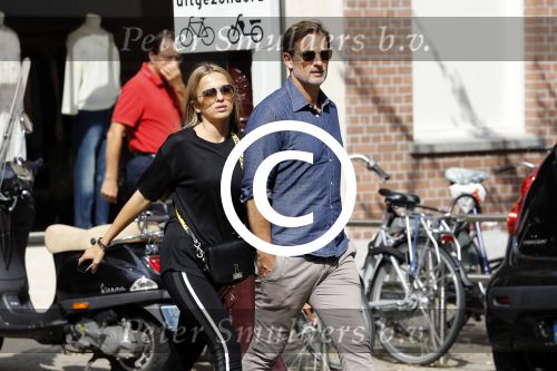 Amsterdam 1 september 2017  
Ronald de Boer met zijn dochter Demi in amsterdam zuid