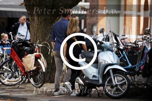 Amsterdam 1 september 2017  
Ronald de Boer met zijn dochter Demi in amsterdam zuid