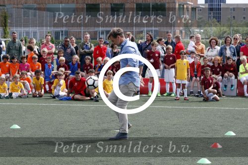 Amsterdam 28 juli 2017  
Ronald de Boer bij Voetbalkamp AFC