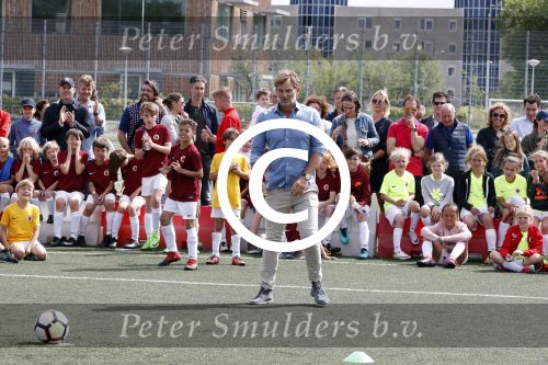 Amsterdam 28 juli 2017  
Ronald de Boer bij Voetbalkamp AFC