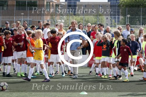 Amsterdam 28 juli 2017  
Ronald de Boer bij Voetbalkamp AFC