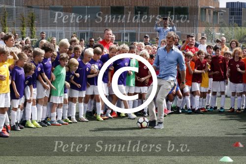 Amsterdam 28 juli 2017  
Ronald de Boer bij Voetbalkamp AFC