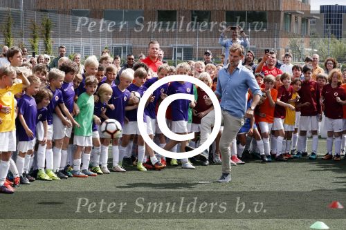 Amsterdam 28 juli 2017  
Ronald de Boer bij Voetbalkamp AFC