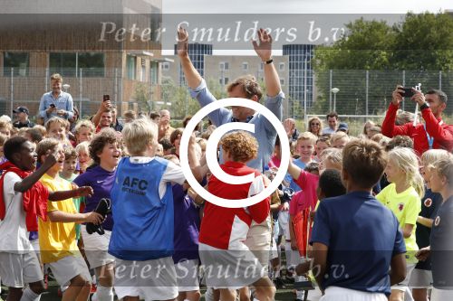 Amsterdam 28 juli 2017  
Ronald de Boer bij Voetbalkamp AFC