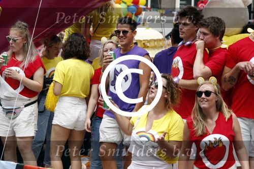 Amsterdam 5 augustus 2017
canal parade in Amsterdam. Sander Lantinga