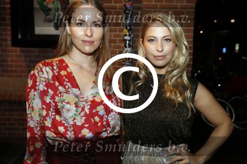 Amsterdam 7 september 2017 
Elle style awards in club panama. Sanne Langelaar en Sarah Chronis