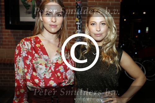 Amsterdam 7 september 2017 
Elle style awards in club panama. Sanne Langelaar en Sarah Chronis
