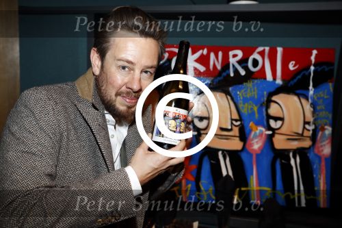 Hilversum 11 september 2017 
Presentatie wijnen in de wisseloord studio\'s met Selwyn Sanatori en Gerard Ekdom