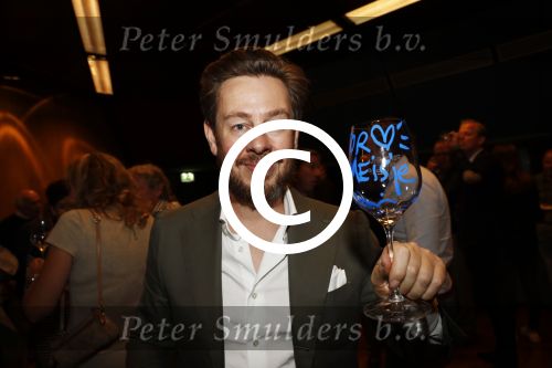 Hilversum 11 september 2017 
Presentatie wijnen in de wisseloord studio\'s met Selwyn Sanatori en Gerard Ekdom