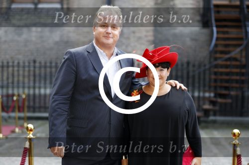 Den Haag, 19 September 2017
Prinsjesdag 2017
Sharon Dijksma met partner