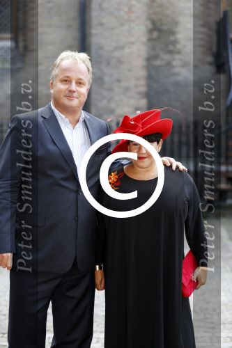 Den Haag, 19 September 2017
Prinsjesdag 2017
Sharon Dijksma met partner
