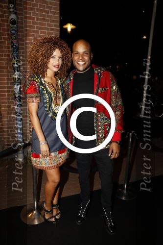 Amsterdam 7 september 2017 
Elle style awards in club panama. Sharon Doorzon met vriend