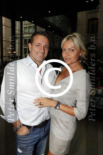 Amsterdam 6 september 2017
Boekpresentatie Claudia Schoemacher in het conservatorium hotel. Sophia de Boer met man Erik Kaa