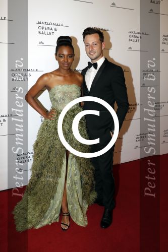 Amsterdam 11 september 2017 
Premiere Nationa Ballet in de stopera.
Sosha Duysker (het klokhuis) met 2 haar vriend