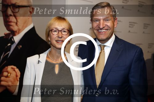 Amsterdam 15 september 2017 
Premierevoorstelling Ode aan de Meester bij Nationale Opera & Ballet in Amsterdam.koning Willem Alexander en koningin Maxima zijn de eregasten. Sybrand Buma en partner