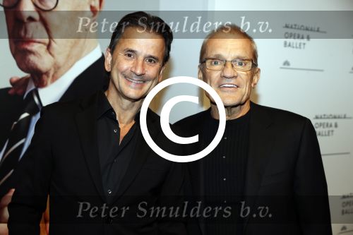 Amsterdam 15 september 2017 
Premierevoorstelling Ode aan de Meester bij Nationale Opera & Ballet in Amsterdam.koning Willem Alexander en koningin Maxima zijn de eregasten. Tamas Detrich en Reid Anderson