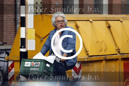 Amsterdam 2 september 2017
Theodor Holman op de fiets