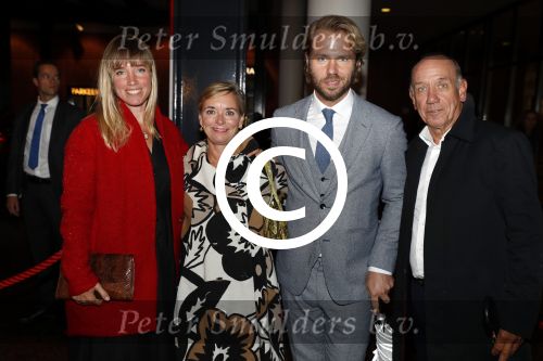 Amsterdam 15 september 2017 
Premierevoorstelling Ode aan de Meester bij Nationale Opera & Ballet in Amsterdam.koning Willem Alexander en koningin Maxima zijn de eregasten. Thijs Romer, Nienke Romer en hun vader Peter Romer met partner Annet Hock