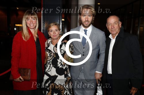 Amsterdam 15 september 2017 
Premierevoorstelling Ode aan de Meester bij Nationale Opera & Ballet in Amsterdam.koning Willem Alexander en koningin Maxima zijn de eregasten. Thijs Romer, Nienke Romer en hun vader Peter Romer met partner Annet Hock
