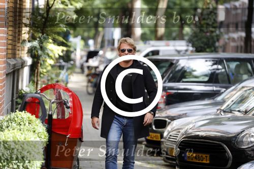 Amsterdam 15 september 2017 
Thomas Berge op straat in Amsterdam zuid