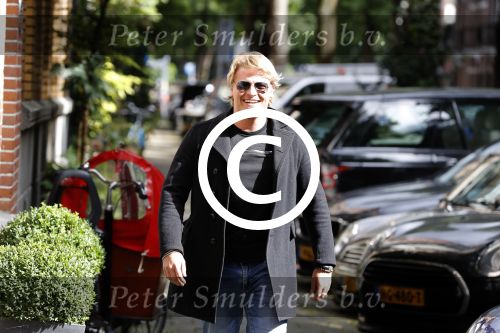 Amsterdam 15 september 2017 
Thomas Berge op straat in Amsterdam zuid