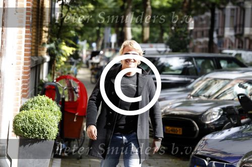 Amsterdam 15 september 2017 
Thomas Berge op straat in Amsterdam zuid