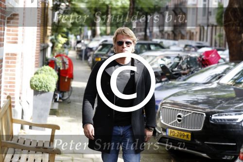 Amsterdam 15 september 2017 
Thomas Berge op straat in Amsterdam zuid