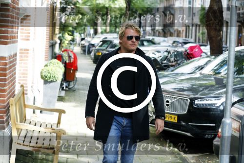 Amsterdam 15 september 2017 
Thomas Berge op straat in Amsterdam zuid